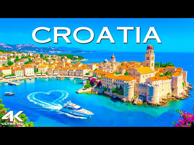 Croatia 🇭🇷 4K | Hvar, Dubrovnik & Turquoise Mediterranean Waters
