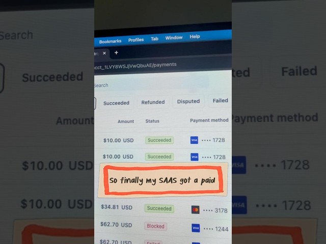 First paying customer for my SAAS  Zero marketing