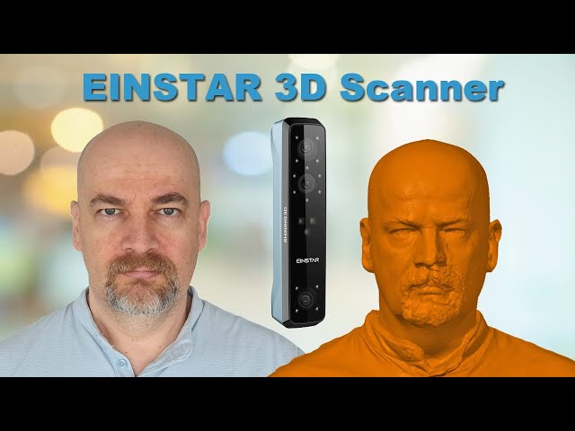 Einstar 3D scanner by Shining 3D - a great scanner for handheld scanning