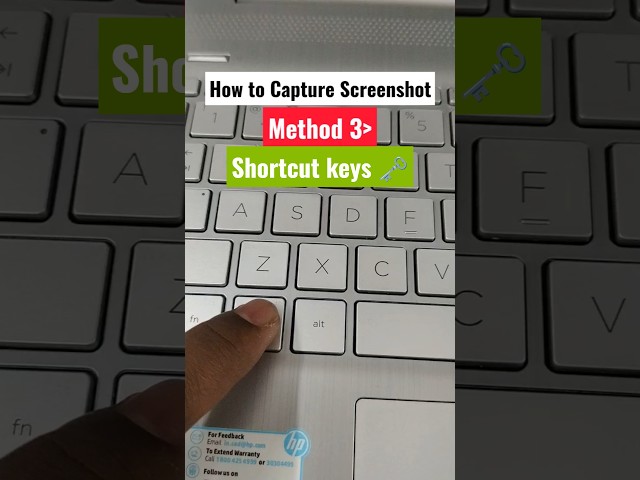 How to Take a Screenshot with Keyboard Shortcuts | how to capture screenshot on pc #shorts #tech
