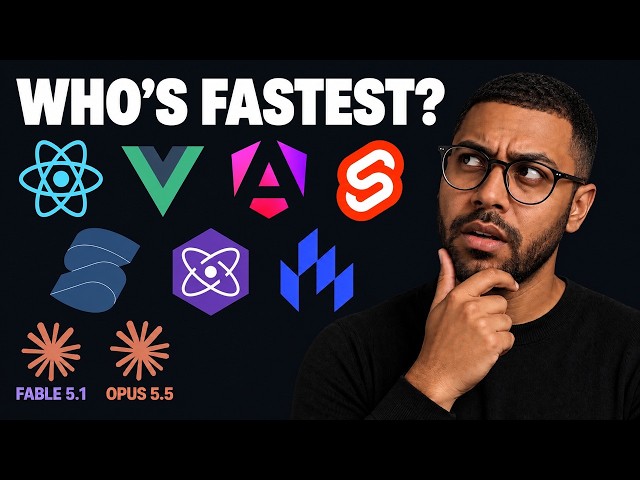Fable 5.1 vs Opus 5.5: ULTIMATE JS Framework Benchmarks (+ Deno vs Node)