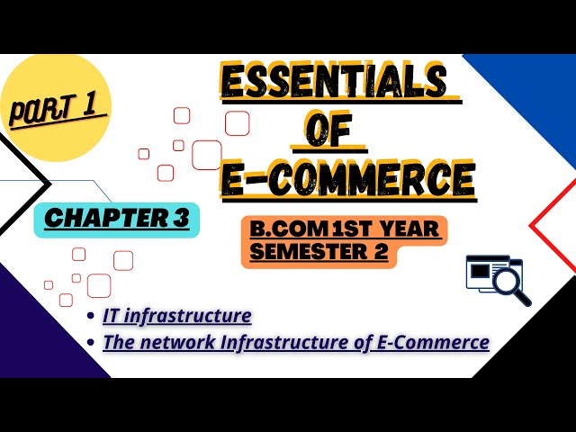 Internet and E-commerce chap 3 Essentials of E-commerce B.com 1st year sem.2 Tfh Tuition from home
