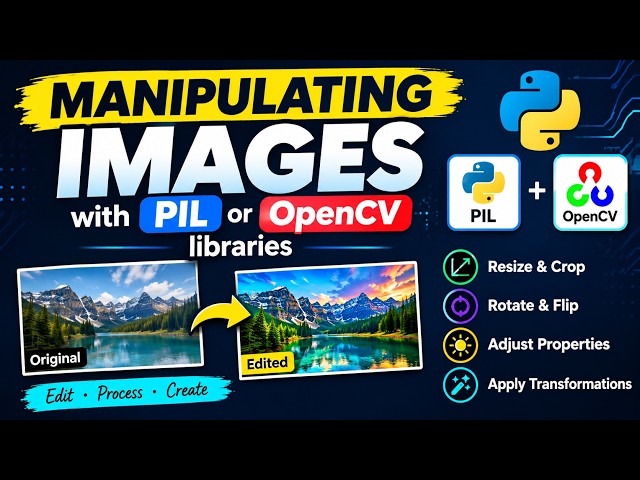 Essential PIL & OpenCV Image Manipulation Techniques
