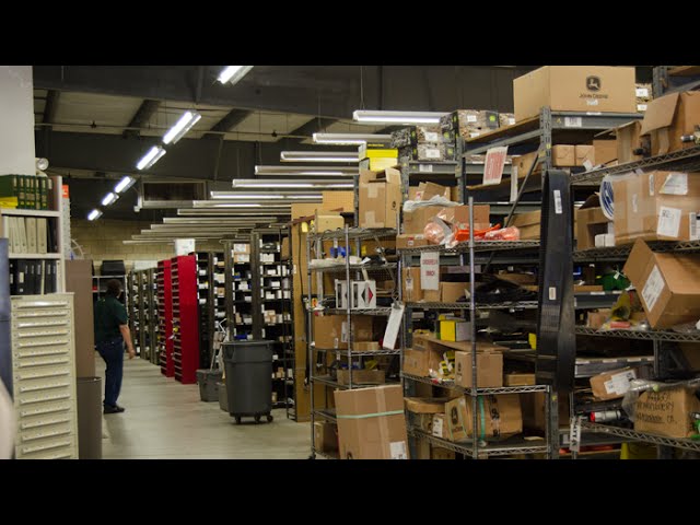 Organizing a Parts Warehouse