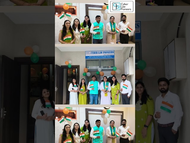 "Independence Day 2025 Celebration | Cyber Law Pioneers Pvt. Ltd. 🇮🇳✨"