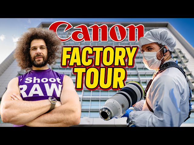 How Camera Lenses Are Made: EXCLUSIVE CANON FACTORY TOUR!