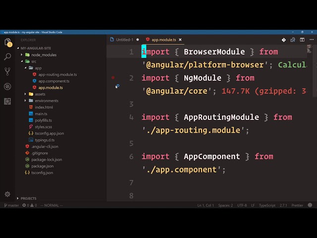 Build Your First Angular Website: #8 Creating a Home Page