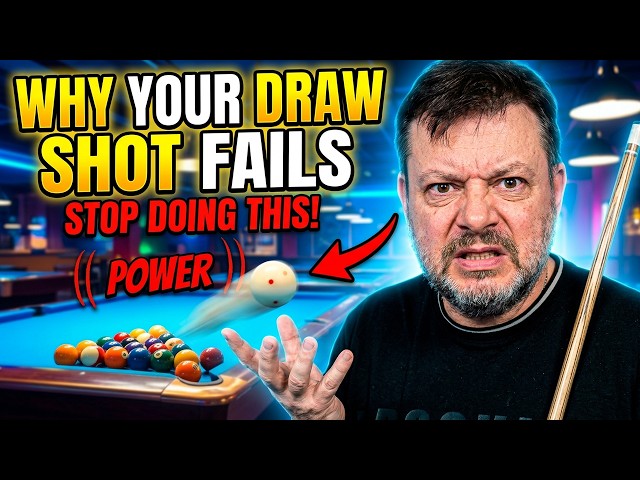 Your Draw Shot Technique Is Probably Wrong