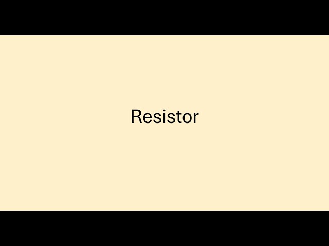 Resistors