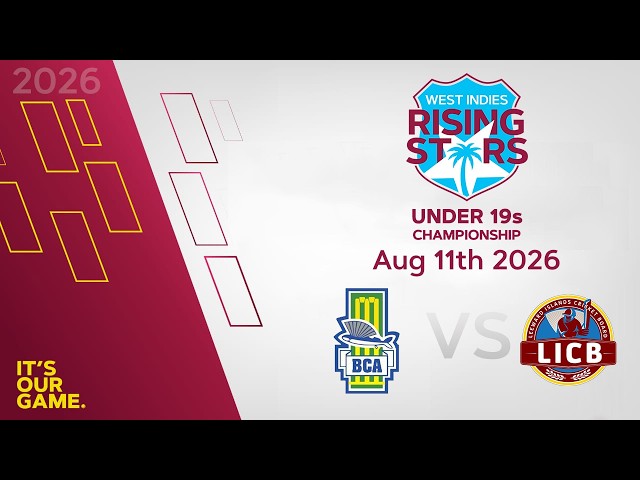 🔴 LIVE Barbados v Leeward Islands | CWI Women’s Under 19 | 20 Over Championships 2026