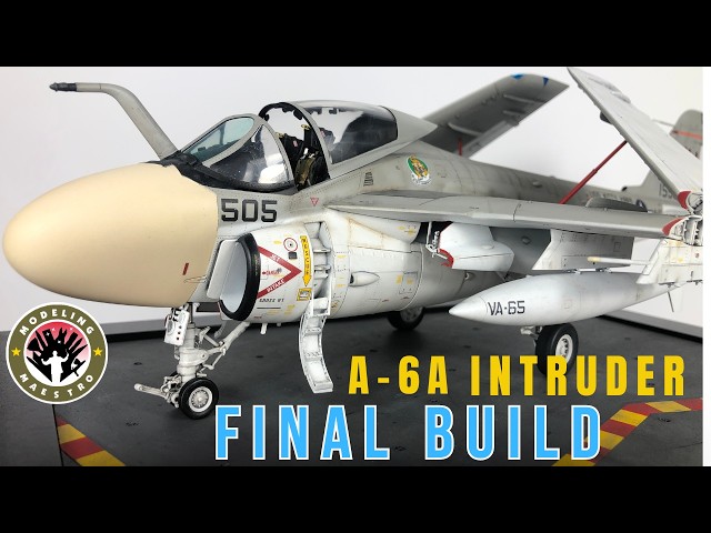 A-6A Intruder 1/48 Scale FINAL BUILD | 1/48 Scale Modeling - 4K
