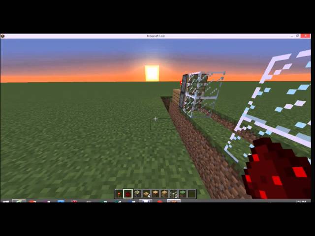 Easy RedStone Door || Minecraft