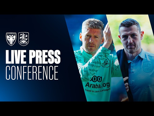 LIVE PRESS CONFERENCE | Jon Stead and Murray Wallace ahead of our final game of the season