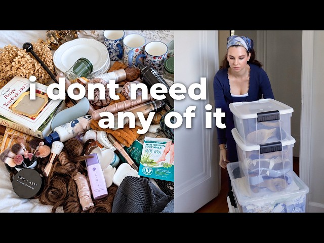 Decluttering EVERYTHING in ONE DAY! Getting Rid of Things I Don't Need