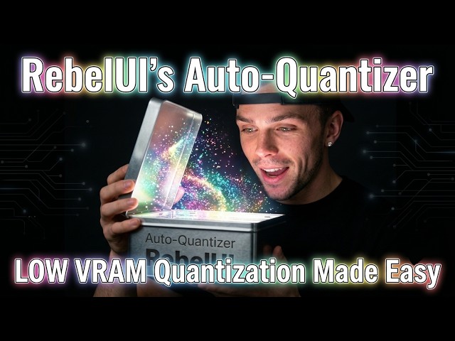 Auto-Quantize Models with RebelUI | LOW VRAM Quantization