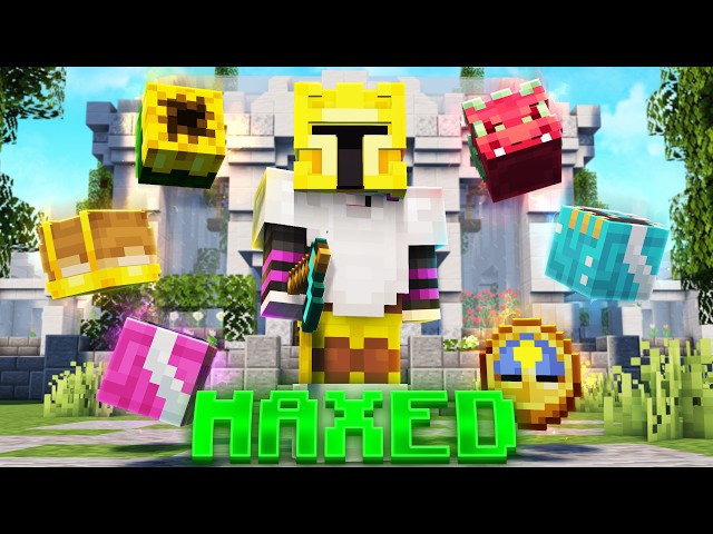 it took 1000 HOURS to MAX my Farming Setup... (Hypixel Skyblock)