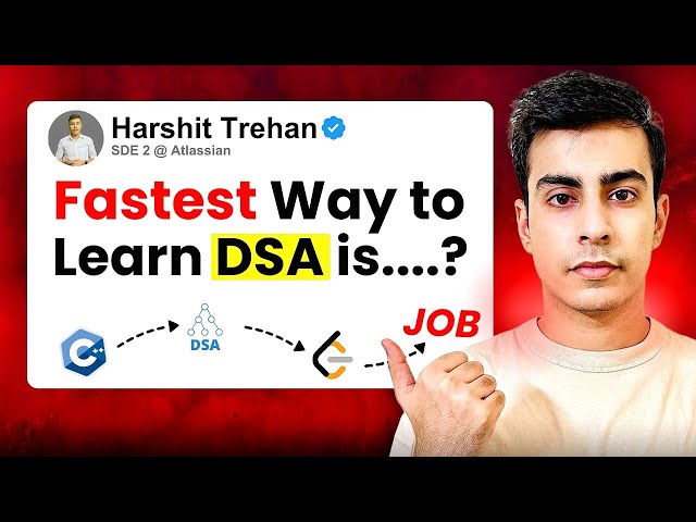 How to Learn DSA in 6 Months | Full Roadmap