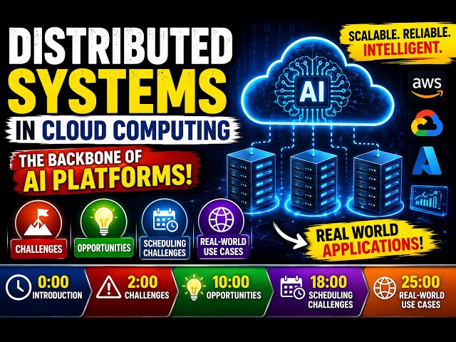 Distributed Systems in Cloud Computing Explained 🚀 | AI Platform Engg, Challenges & Real Use Cases