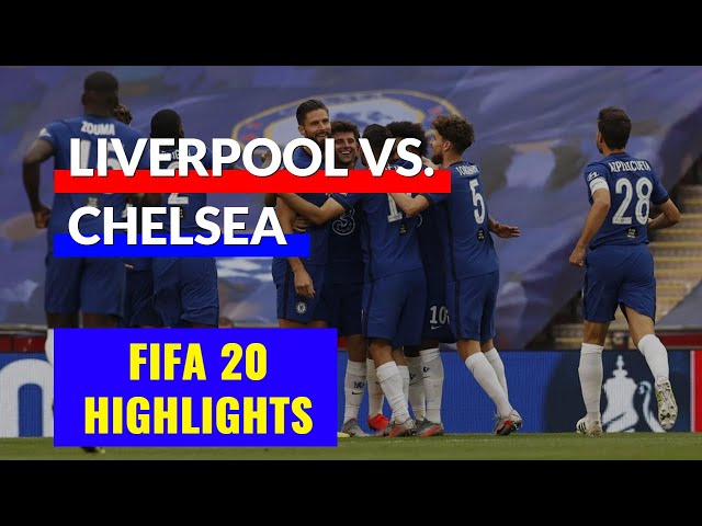 FIFA 20 Daily Match | Highlights Liverpool vs Chelsea | England Premier League Matchday 37