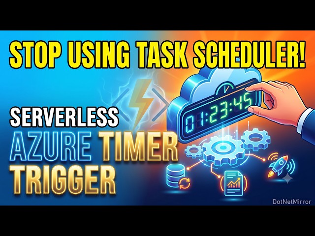 Azure Functions Timer Triggers Explained | NCRONTAB, Time Zones & Best Practices