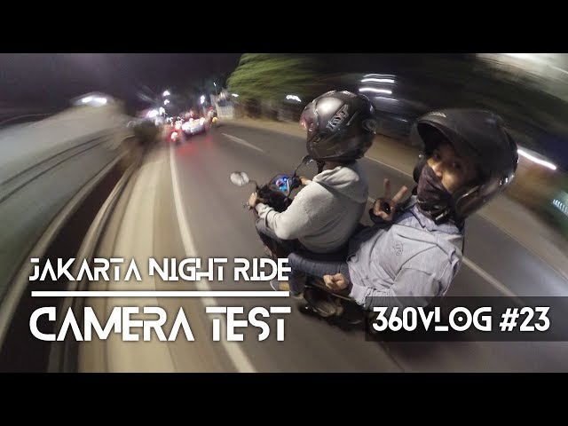 Test Kamera Insta360 One di Malam Hari