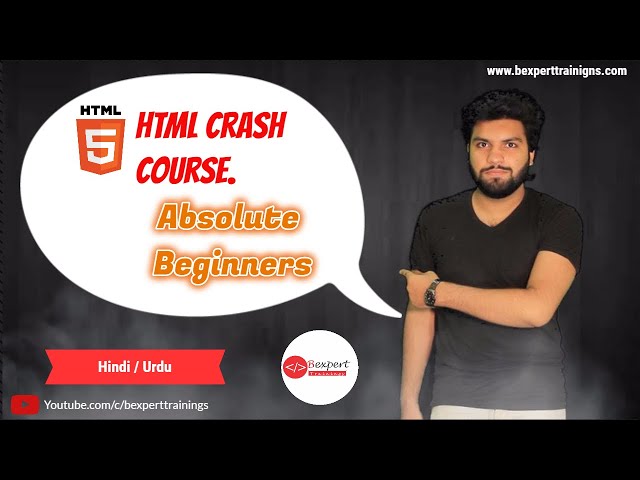 Html Crash Course for Beginners | html tutorial | Asad Mukhtar