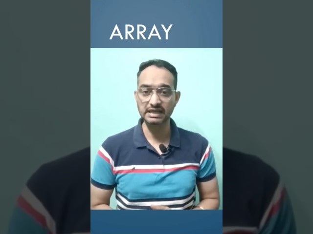 array insertion & traversal #array #dsa #short #shortvideo
