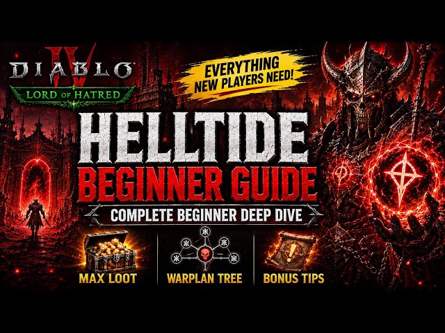Helltide Beginner Guide - Diablo 4