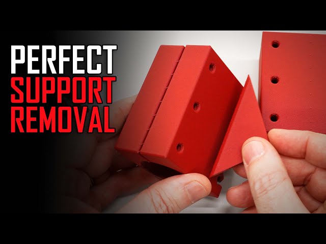 Without a Trace: 3D Printed Supports That Remove Like Magic