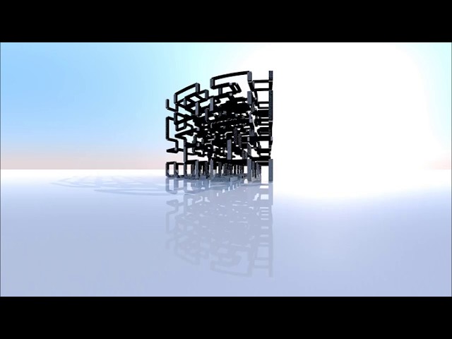 Hilbert curve 360 3D