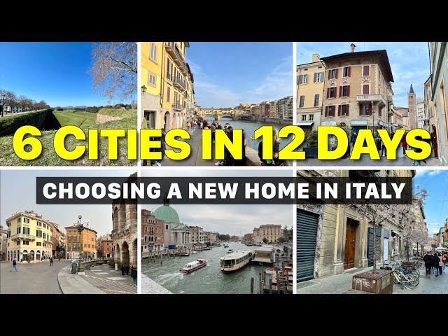 Where to live in Italy? Exploring 6 Cities in 12 Days