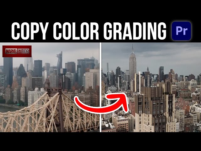 How To Copy Color Grading In Premiere Pro