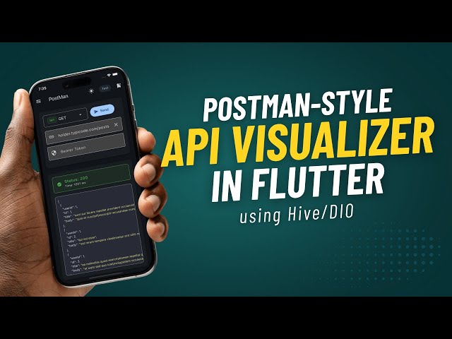 (Part 1) Postman-Like API Request Visualizer in Flutter using Hive | Dio, JSON Viewer & Request Body