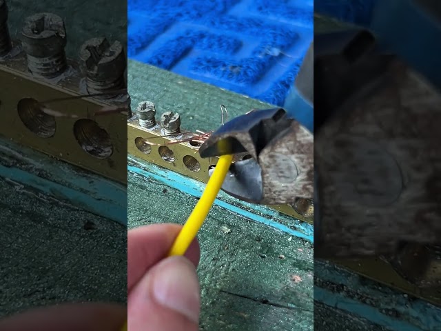 Turned a Key Into an Electrical Terminal! DIY Garage Engineering in Action 😂 #lifehack #engineeri...