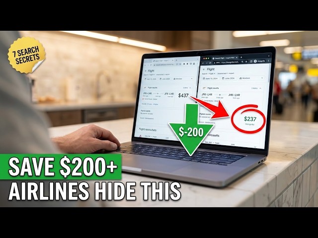 Cheapest Flights: 7 SURPRISING SAVINGS SECRET Search Tricks Airlines Hide — Save $200+