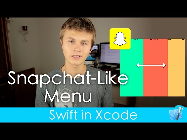 Snapchat-Like Menu! (Swift in Xcode)