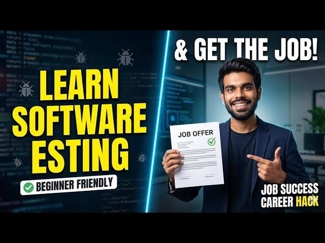 Manual Testing Full Course: Master the Concepts & Get Hired!