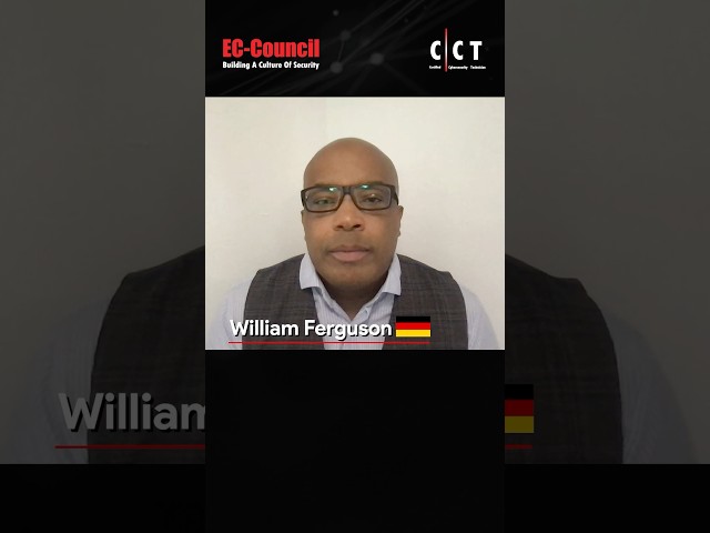 C|CT: A Full Spectrum Cybersecurity Program for Success | William Ferguson
