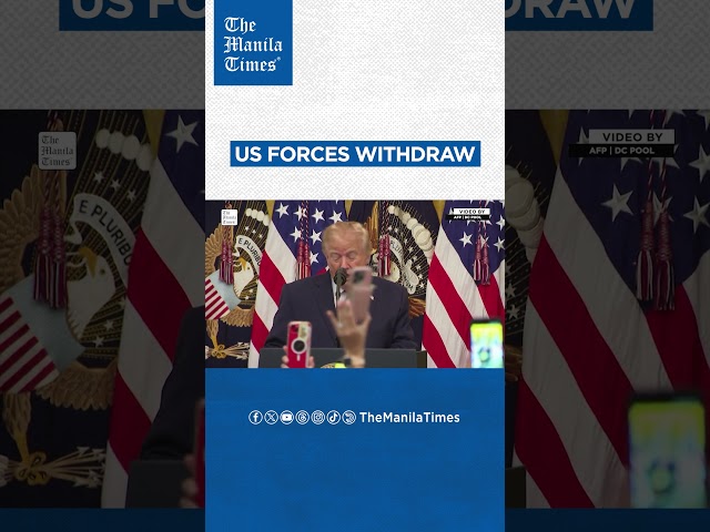 Trump announces withdrawal of American forces in Iraq