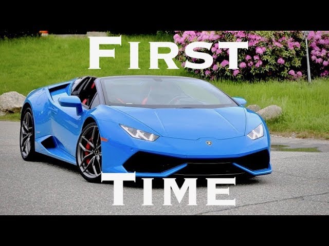 MY FIRST LAMBORGHINI! Driving DoctaM3's Huracan Spyder After APX Boston Fan Meet