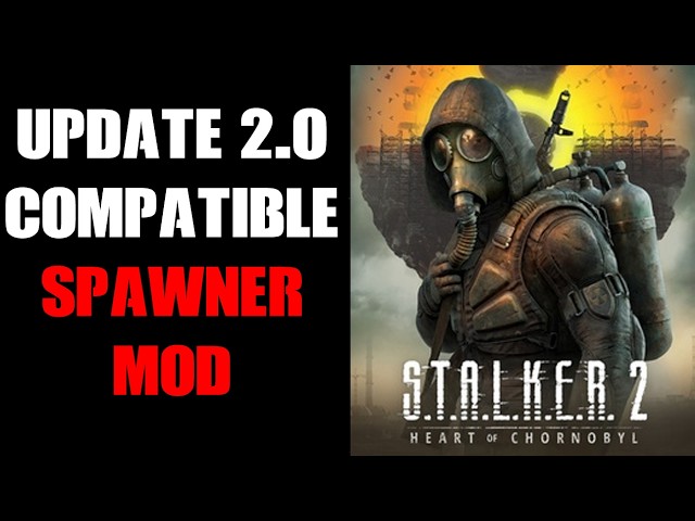 Stalker 2 PC Update 2.0 Compatible Item Weapon Spawner: "Bartender Sells All" By Chaotic Akantor