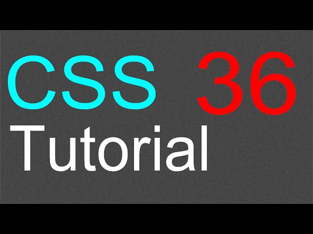 CSS Tutorial for Beginners - 36 - The overflow property