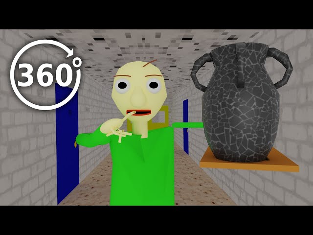 POV: Baldi wants to show you his new vase