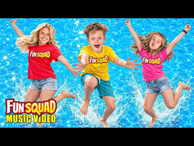 Kids Just Wanna Have Fun! Fun Squad Music Video Cover | Fun Squad