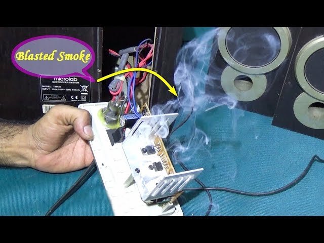 How To Repair Home Theater Subwoofer (Step By Step) - Bengali Tutorial