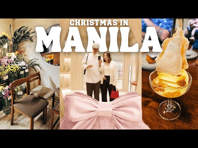 Life in Manila Vlog 🇵🇭 Christmas in the Philippines, Holiday Shopping, Where to Eat Manila