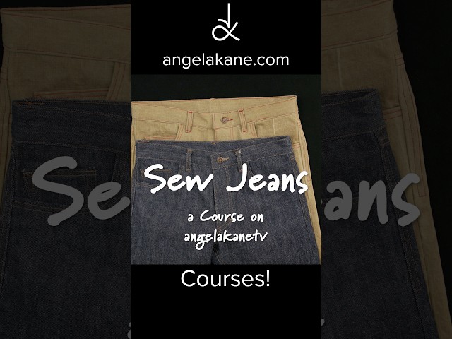 Sew Jeans - Introducing Courses