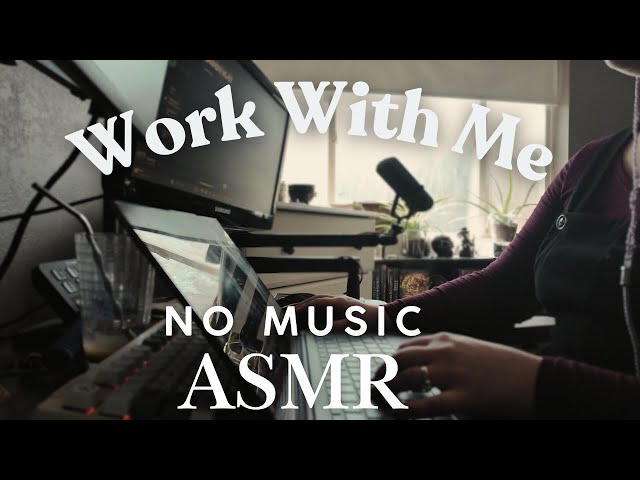 30 Min Work With Me | Narration Prep |  No Music, Background Noise, Mouse & Keyboard sounds