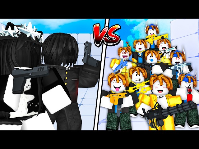 PAY TO WIN NOOBS vs FREE TO PLAY PROS in Roblox Rivals!