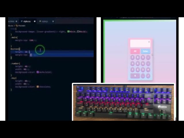 ASMR Programming - coding Calculator App  - No Talking